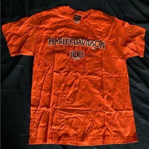 Harley-Davidson Bold Orange Men's Tee
